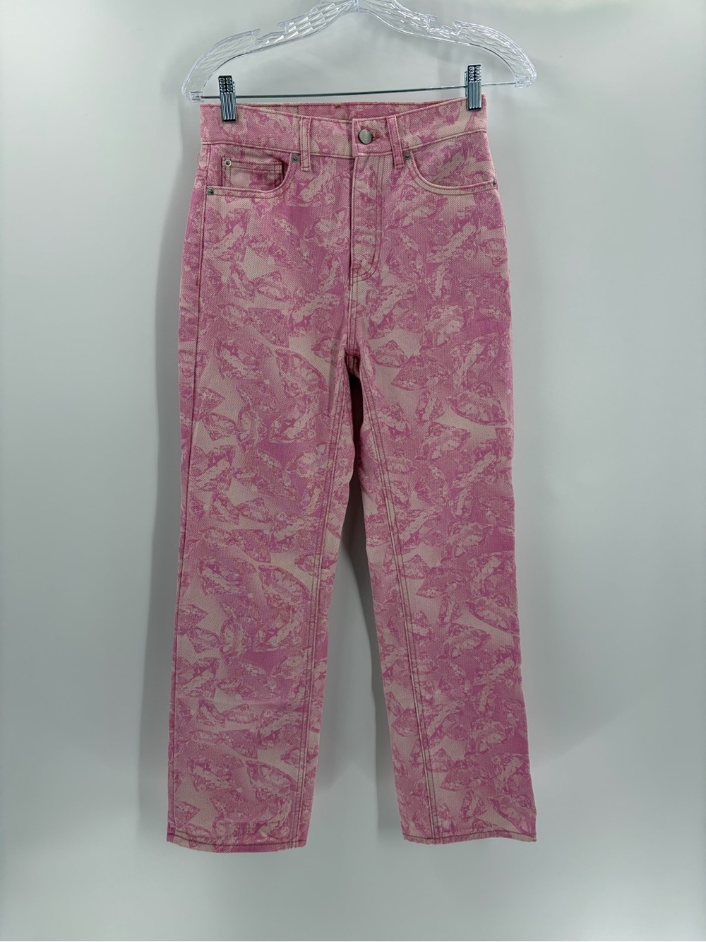 Urban outfitters BDG festival boho Pink Diamond Cowboy High Rise Denim size 26